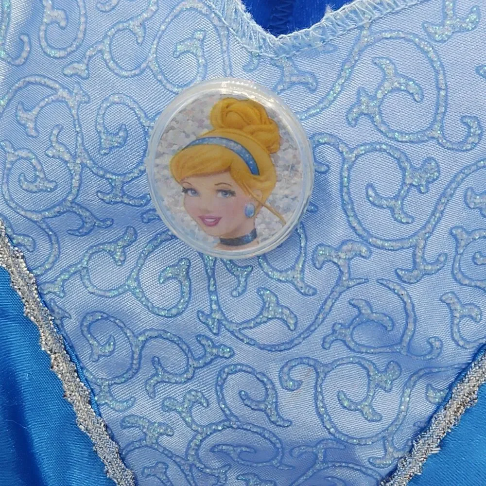 Disney Cinderella Costume Dress Sz 4-6X